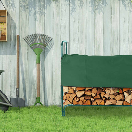 Étagère en bois vert avec couvercle