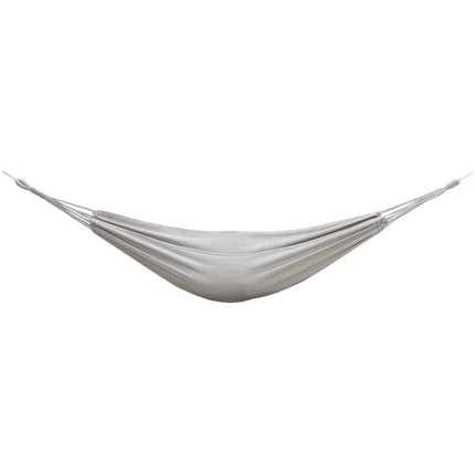 Hamac gris 200x100 cm - Usage extérieur durable