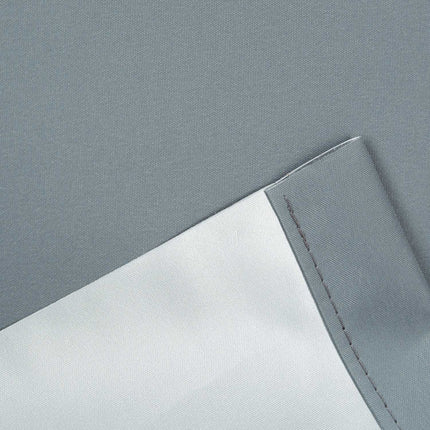 Stores thermiques occultants gris, réglables de 60 à 120 cm