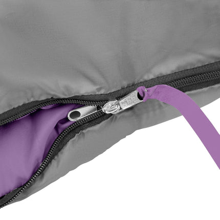 Grau-violett Schlafsack, Größe M, leicht