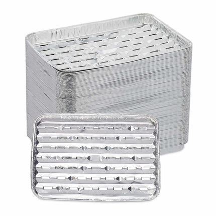 Plateau de grill en aluminium, lot de 100 pièces