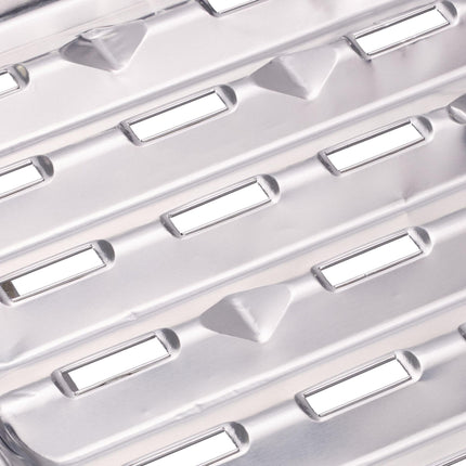 Plateau de grill en aluminium, lot de 40 pièces