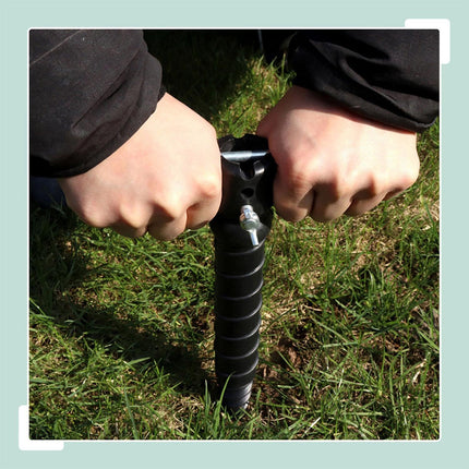 Piquet de sol pour poteaux de 25 mm - Support de parasol, portable