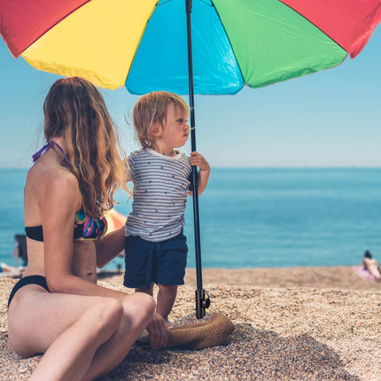 Manchon de sol pour parasol