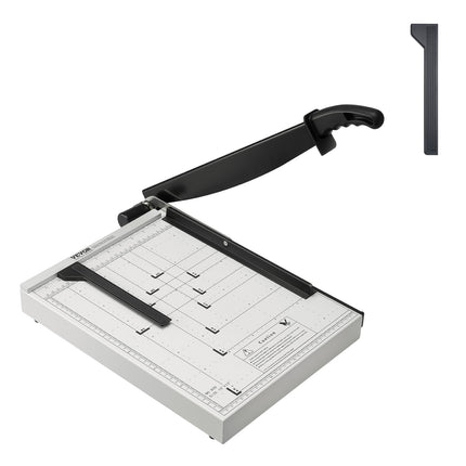 Guillotine Paper Cutter, 15-Inch Cut, 16-Sheet, Safety Guard
