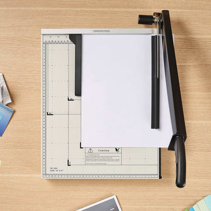 Guillotine Paper Cutter 18-Inch, 20-Sheet, Safety Lock