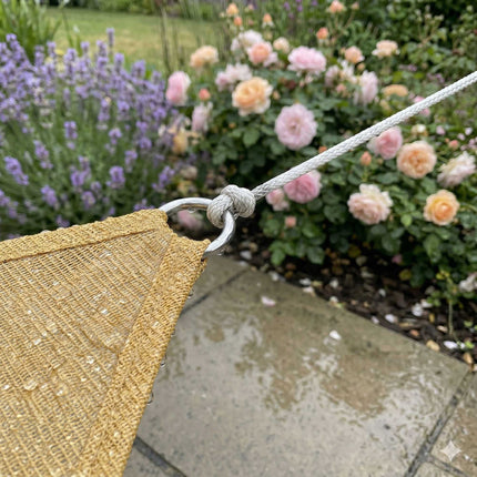 HDPE Sonnensegel mit Ösen, atmungsaktiver Sonnenschutz
