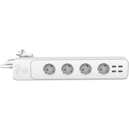 HELO Wi-Fi Abzweigverbinder 4 x 230V + 4 x USB