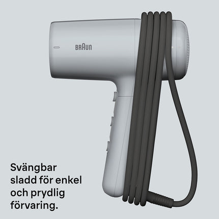 Haartrockner 2100W, 3 Heizstufen 2 Gebläsestufen, Kaltlufttaste, 2 Aufsätze