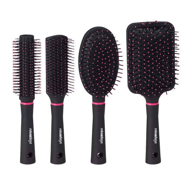 Brosse à cheveux - lot de 4