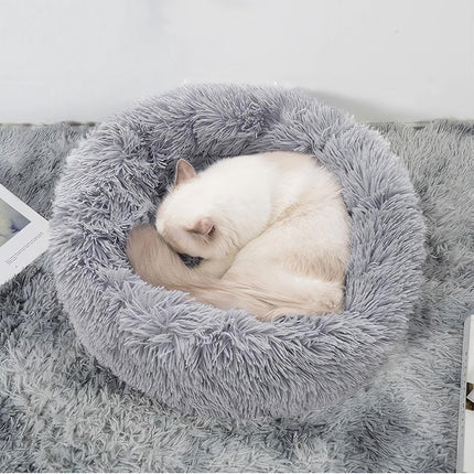 Haariges Hundebett, grau 22759 