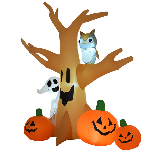 Aufblasbarer Halloween-Geist mit Beleuchtung - 120/240 cm Dekoration