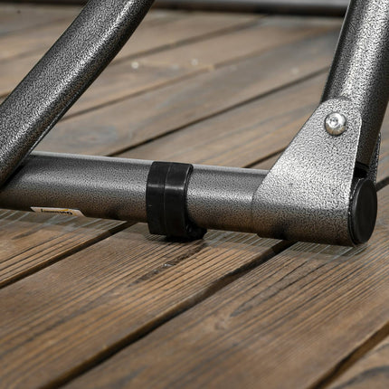 Foldable 2-in-1 hammock frame with clothes hanger, 120 kg capacity