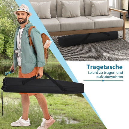 Hamac avec support, sac de transport et tapis de couchage doux, lit hamac d'extérieur