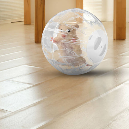 Boule de hamster avec couvercle blanc