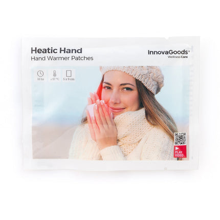 Handwärmende Pflaster Heatic Hand InnovaGoods 10 Einheiten