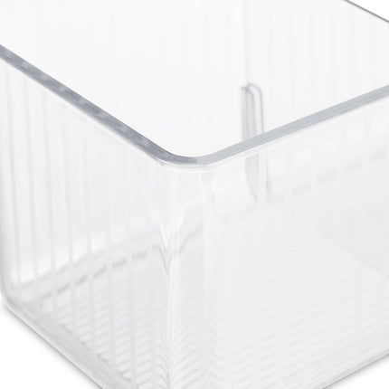 Organisateurs de porte suspendus, 4 emplacements, paniers transparents