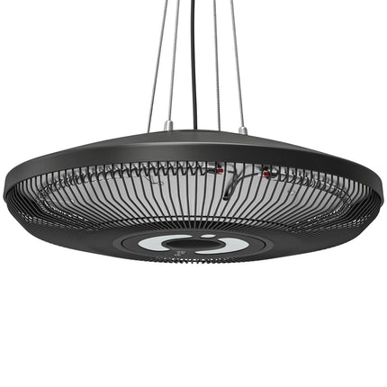 Hängender Infrarotstrahler 2000W mit LED und Fernbedienung