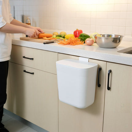 Poubelle de cuisine suspendue, 9 L - Élimination compacte des déchets