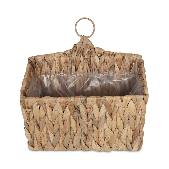 Panier suspendu pour plante, jacinthe d'eau naturelle, imperméable