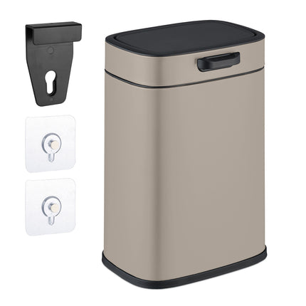 Poubelle suspendue, 5 L - Utilisation cuisine et salle de bain