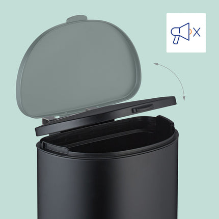 Poubelle suspendue pour cuisine 9l