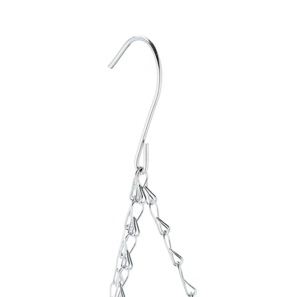 Corbeille à fruits suspendue en argent