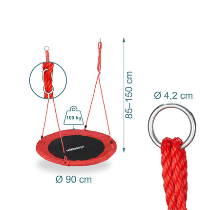 Balançoire suspendue 90 cm
