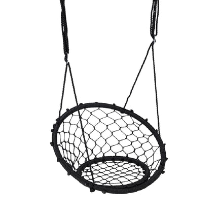 Balançoire suspendue noire