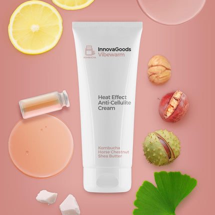 Wärmeeffekt-Anti-Cellulite-Creme Kombucha Vibewarm InnovaGoods 200 ml
