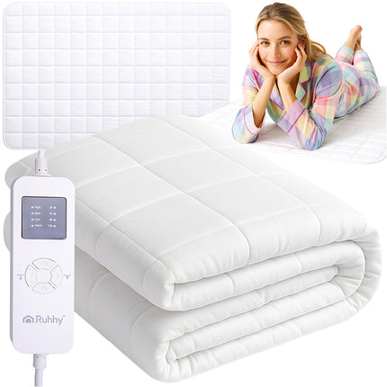 Surmatelas chauffant, 190 x 80 cm, 9 niveaux de chaleur