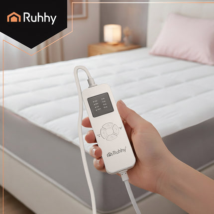 Surmatelas chauffant, 190 x 80 cm, 9 niveaux de chaleur