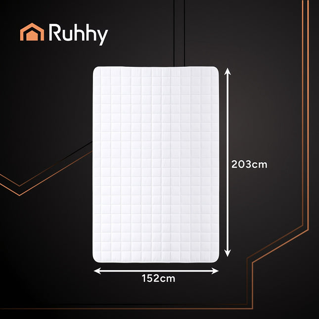Surmatelas chauffant, double commande, 203 x 152 cm