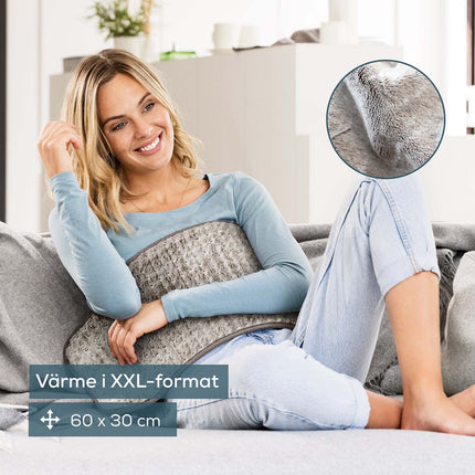 Heizkissen XXL, Nordic Taupe, große Größe