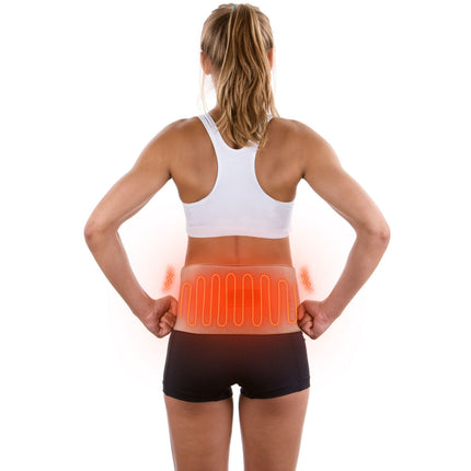 Heizgürtel wiederaufladbar, 2 Massagemodi &amp; Heizfunktion