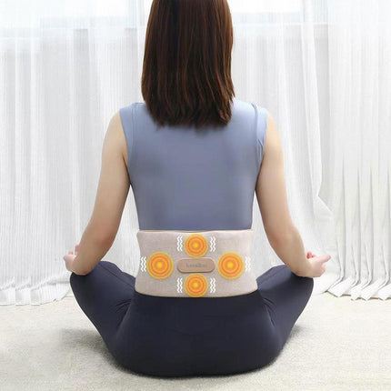 Heizgürtel wiederaufladbar, 2 Massagemodi &amp; Heizfunktion