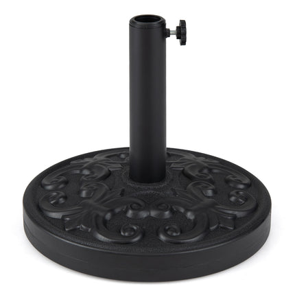 Pied de parasol robuste de 12 kg (26,5 lb), bouton réglable