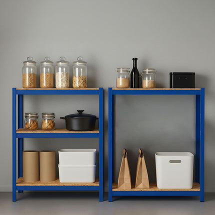 Étagère de rangement robuste et réglable, 180 x 100 x 60 cm