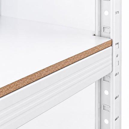 Heavy-Duty Double Washing Machine Shelf, Two Machines, White, 200 kg per Shelf