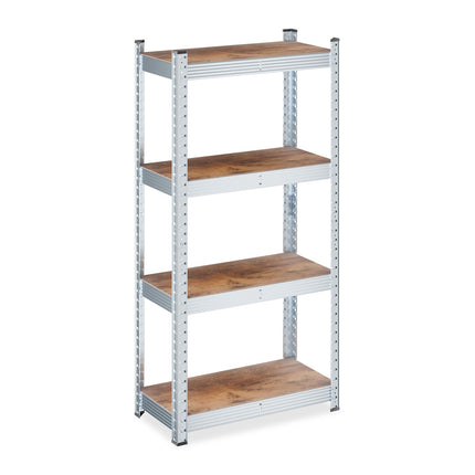 Étagère en métal galvanisé robuste, réglable
