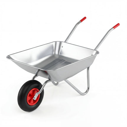 Schwerlast-Gartenwagen, 136 kg Tragkraft, 62,5 L Wanne