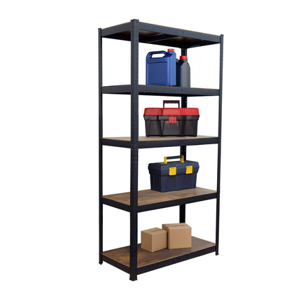 Étagère robuste, 5 tablettes, capacité de charge de 875 kg