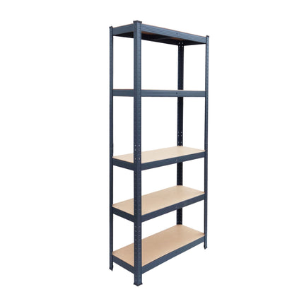 Heavy-Duty Steel Storage Rack with 5 Adjustable Shelves, 875 kg, Anthracite