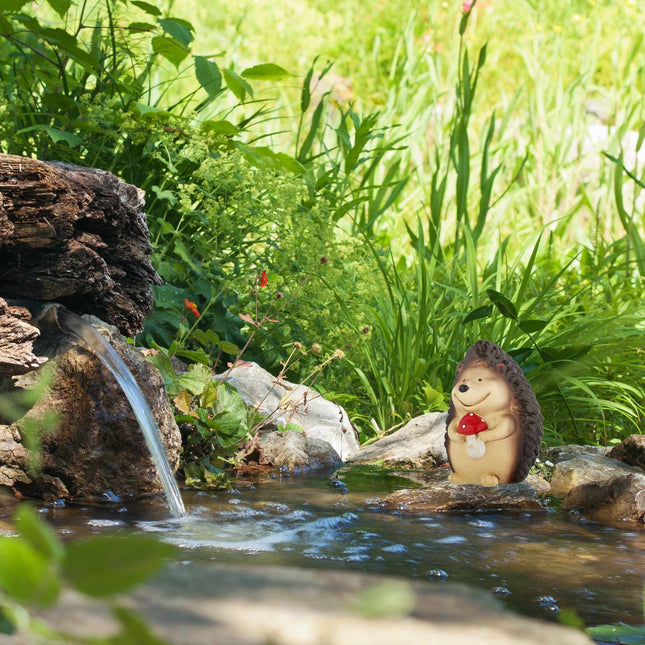 Figurine de jardin hérisson