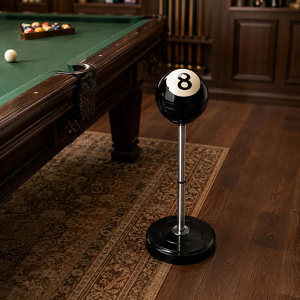 Höhenverstellbarer Aschenbecher im Billard-Stil, Stahl