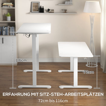 Elektrisch höhenverstellbarer Schreibtisch mit Memory- und Antikollisionsfunktion