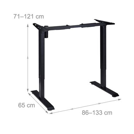 Cadre de table réglable en hauteur
