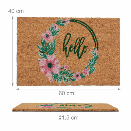 Paillasson Hello Coconut