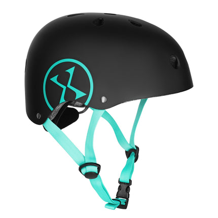 Casque Noir-Bleu, Taille L (58-61cm)