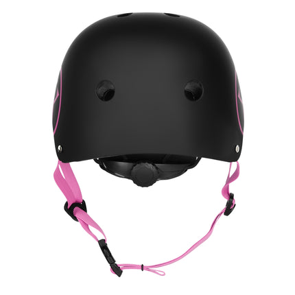 Helmet Black-Pink, Size M (55-58cm)